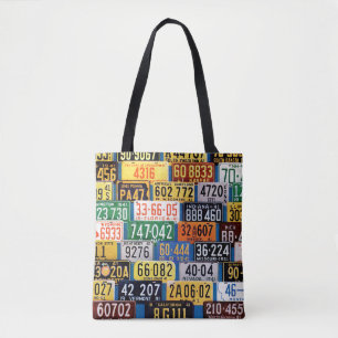 Tote Bag Plaques de licence par H. Wilson Smith