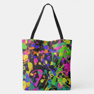 Tote Bag Plaques de peinture de lumière du Nord