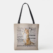 Tote Bag Plateaux Fourre-tout (Dos)