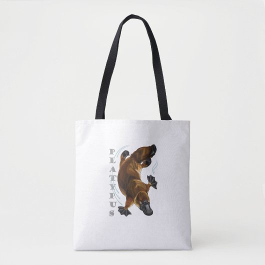 Tote Bag platypus (Devant)