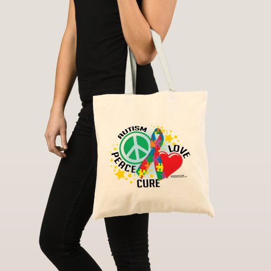 Tote Bag PLC d'autisme (Devant (produit))