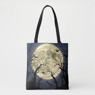 Tote Bag Pleine lune éffrayante