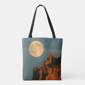 Tote Bag Pleine Lune | Falaises de Basalte Smith Rock State (Dos)