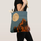 Tote Bag Pleine Lune | Falaises de Basalte Smith Rock State (De près)