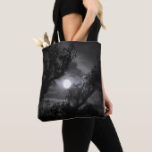 Tote Bag Pleine lune par les branches (De près)
