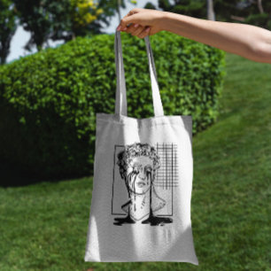 Tote Bag Pleurage de la tête de la statue