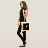 Tote Bag Plie Chasse Jete Toute la journée Mignonne Dance d (Devant (modèle))