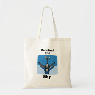Tote Bag Plongée en parachute Atteint Le Ciel Anniversaire