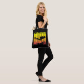 Tote Bag Plongée Plongée Silhouette Plongée Plongée Plongée (Sur le modèle)