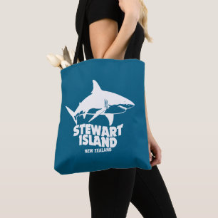 Tote Bag Plongée sous-marine avec requins - Stewart Island