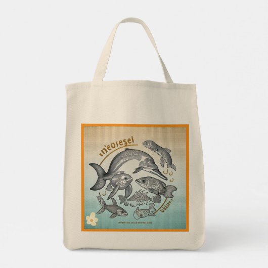 Tote Bag "Plonger dans l'extinction" (Dos)