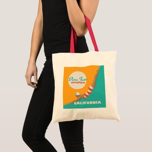 Tote Bag Plongez Dans Le Soleil | Californie (Devant (produit))