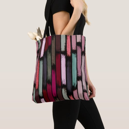 Tote Bag Pluie de couleurs 3 (De près)