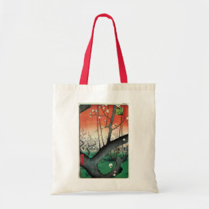 Tote Bag Plum à fleurs, Hiroshige