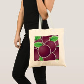 Tote Bag Plum funky (Devant (produit))