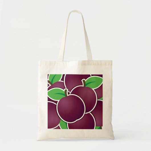 Tote Bag Plum funky (Devant)