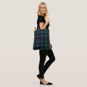 Tote Bag Plum Surprise Plaid (Sur le modèle)