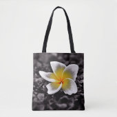 Tote Bag Plumeria Frangipani Hawaii (Devant)