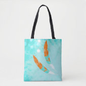 Tote Bag Plumes éthérées (Devant)