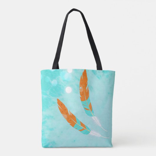 Tote Bag Plumes éthérées (Dos)
