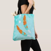 Tote Bag Plumes éthérées (De près)