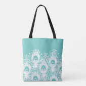 Tote Bag Plumes molles de paon (Dos)