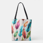 Tote Bag Plumes tape-à-l'œil (Dos)