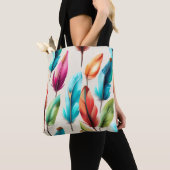 Tote Bag Plumes tape-à-l'œil (De près)