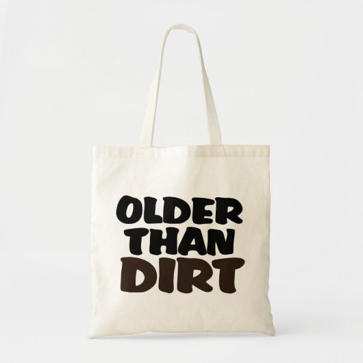 Tote Bag Plus âgé que la tête (Devant)