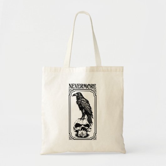 Tote Bag Plus | Edgar Allan Poe - Le Corbeau (Devant)
