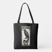 Tote Bag Plus | Edgar Allan Poe - Le Corbeau (Dos)