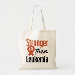 Tote Bag Plus forte que la leucémie Cancer du sang Survivan