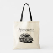 Tote Bag Plus grande aventure Exploration de la nature Exté (Dos)