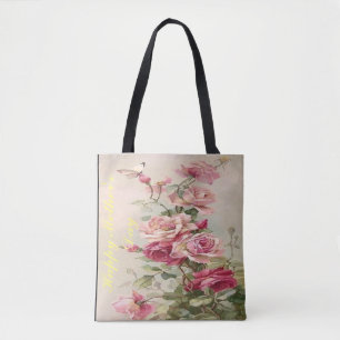 Tote Bag Plus qu'un cadeau : le pied floral approuvé par la
