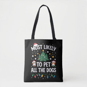 Tote Bag Plus susceptible de caresser tous les chiens Famil