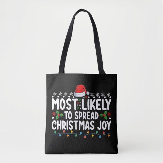 Tote Bag Plus susceptible de répandre la joie de la période (Devant)