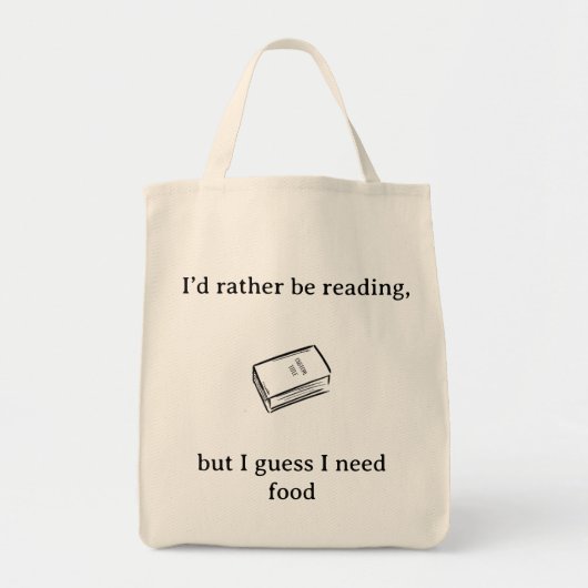 Tote Bag Plutôt lire (Devant)