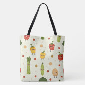 Tote Bag Pochette Veggie Delight (Dos)