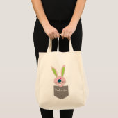 Tote Bag POCKET PALS :: Lapin lapin 1 (Devant (produit))