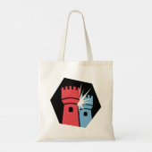 Tote Bag Podcast pour Collisder en Polyèdre - Tours de Coll (Dos)