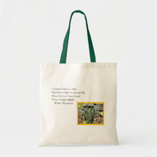 Tote Bag Poème Avec Daffodiques