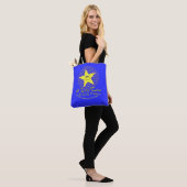 Tote Bag Poème de professeur Merci Star (Sur le modèle)