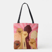 Tote Bag Poignées de poing levées (Dos)