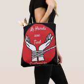 Tote Bag Poignées Thunder_Cove (De près)