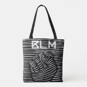 Tote Bag Poing de Black Power du BLM (Dos)