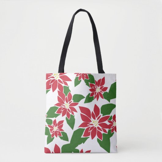Tote Bag Poinsettia (Devant)