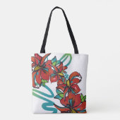 Tote Bag Poinsettia Fourre-tout (Dos)