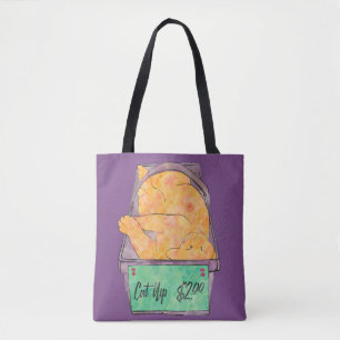 Tote Bag Point de contact de chat