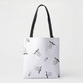 Tote Bag Point, Nickel Gris (Devant)