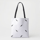 Tote Bag Point, noir (Devant)